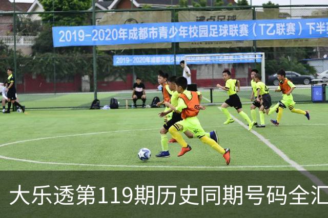 大乐透第119期历史同期号码全汇总